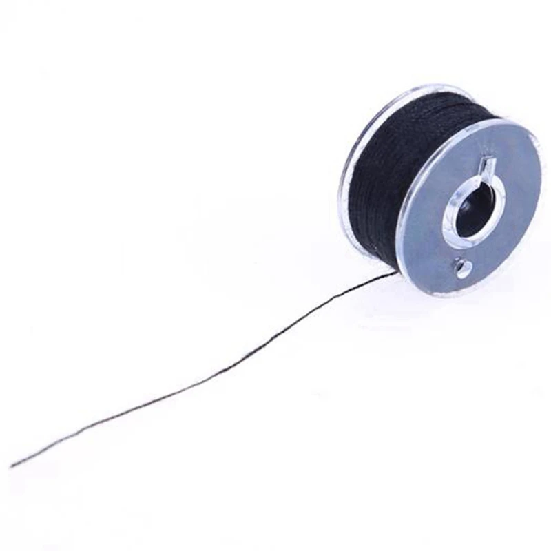 25 катушка черная швейная нить пластиковая вышивка ремесло машина аксессуары |