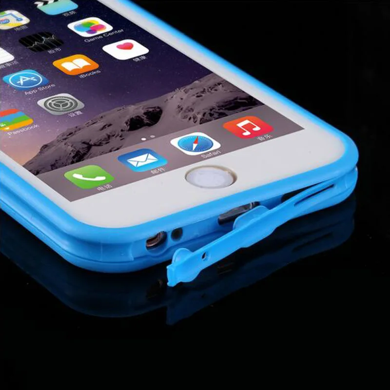 Высокое Качество ТПУ Мягкий Чехол Водонепроницаемый Для iPhone 6 s iPhone6 S Плюс Прочный