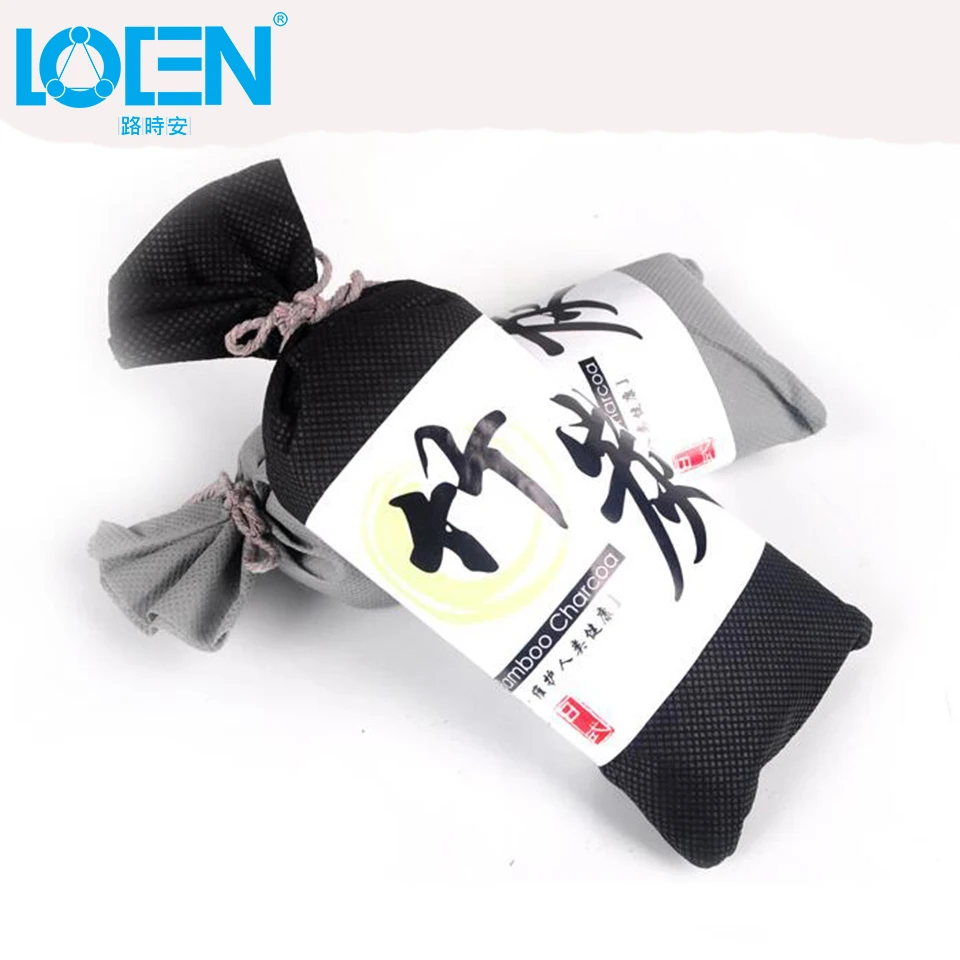 Автомобильный черный натуральный бамбуковый уголь освежитель воздуха сумка