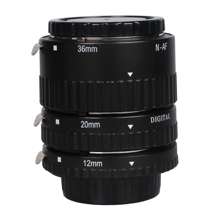 Металлическое Крепление с автофокусом AF Макро Удлинитель для Nikon D3200 D3300 D5200 D5300 D5500 D7000 D7200 D90 D800 D700 DSLR