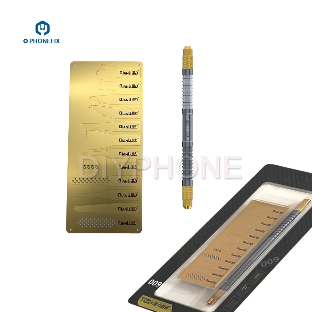 Нож Scimitar moon для iPhone A8 A9 A10 A11 A12 процессор NAND Baseband чип край клей инструмент для удаления полумесяц нож ремонт телефона pcb