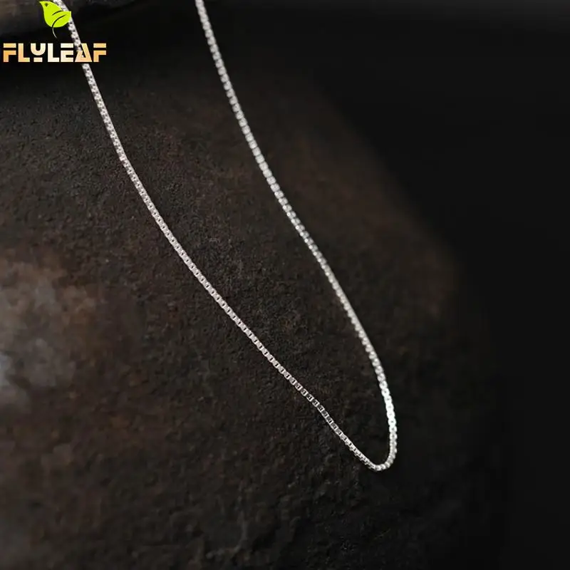 Цепочка Из серебра 100% пробы 40 + 5 см|chain necklace|box chainnecklace accessories |