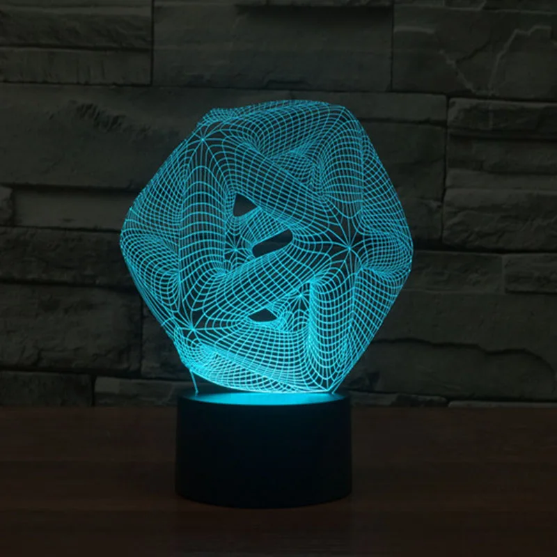 

Ночник с изменением цвета 3D Художественная настольная лампа
