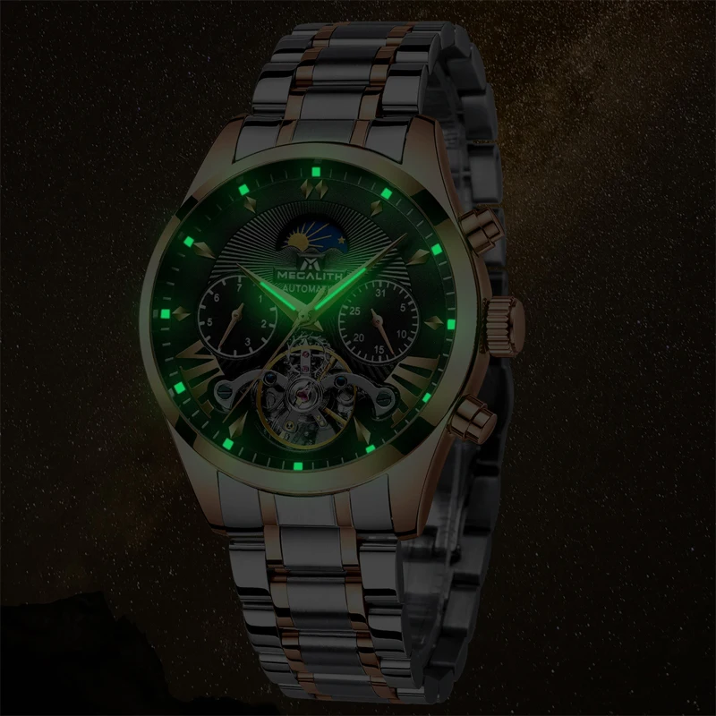 2019 Роскошные Лучшие брендовые Автоматические Мужские механические часы