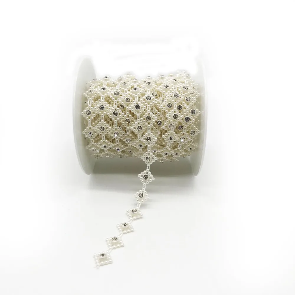 Горный хрусталь пояс Yard Стразы пришивные белые ленты горный для поделок 10