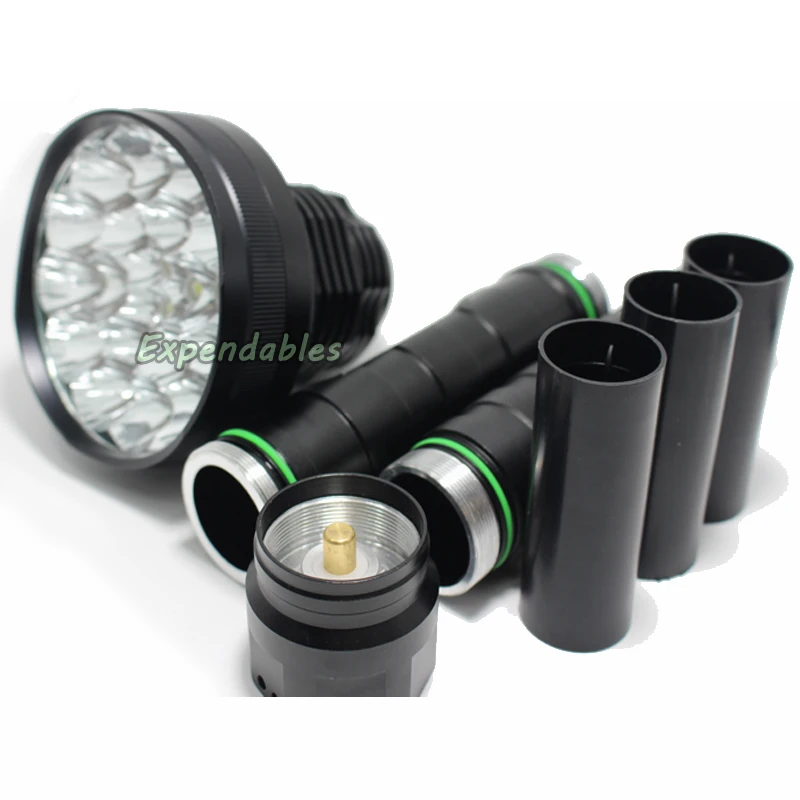 Günstig Leistungsstarke Led Taschenlampe 35000lm Xml-24 * T6 Jagd Lichter Exploration Lampe Beleuchtung Taktische Led Taschenlampen 26650/18650 Taschenlampe