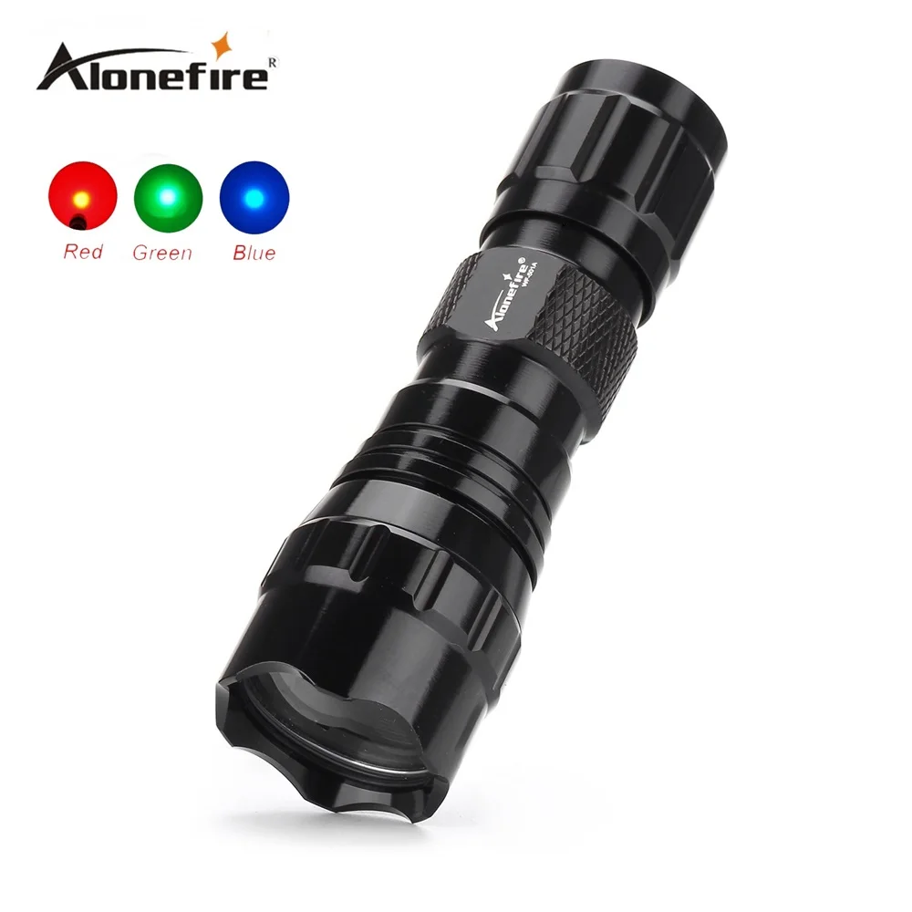 501A Мини Черный дорожный фонарь Водонепроницаемый светодиодный тактический