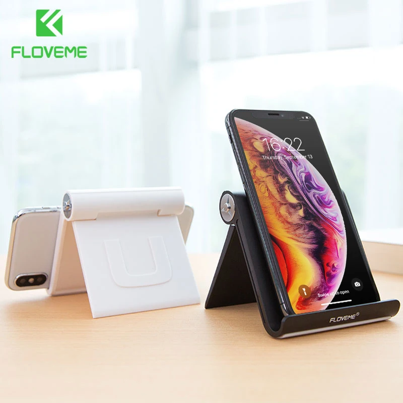 FLOVEME, складной держатель для телефона, подставка для iPhone X XS, макс. для планшетов, подставка, настольный держатель, подставка для мобильного телефона, для samsung, Xiaomi, OPPO