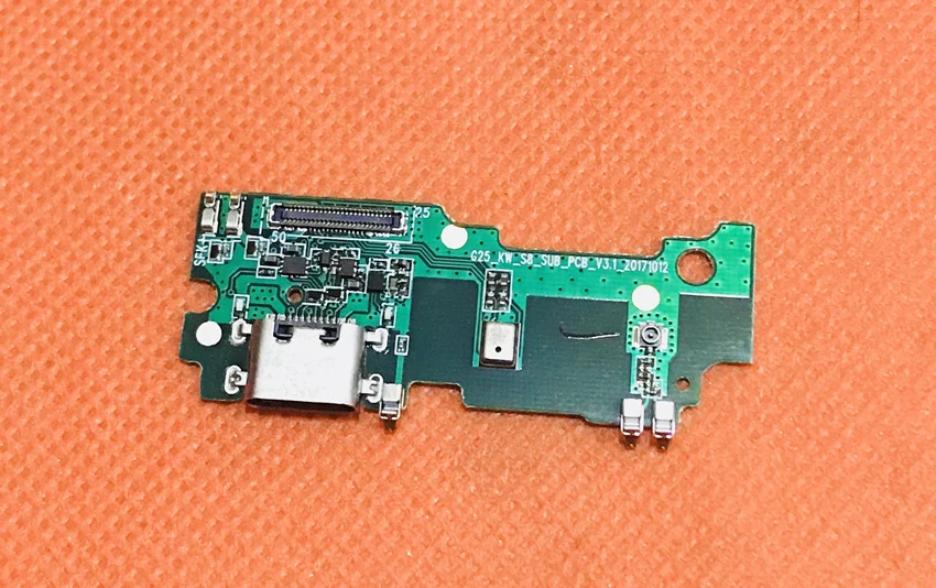 Б/у оригинальная зарядная Плата USB для UMIDIGI S2 Pro Helio P25 Octa Core Бесплатная