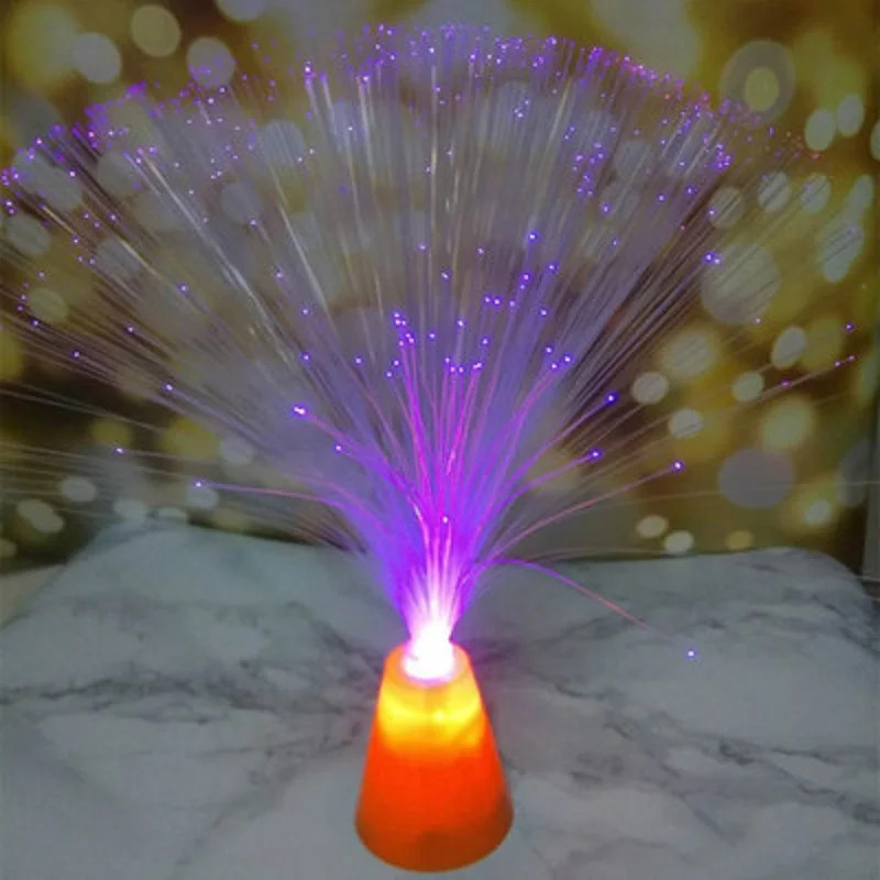 Длина 30 см RGB светильники из оптического волокна модель аккумуляторов