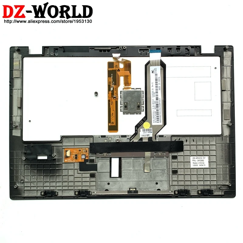 New Original GB UK English Backlit Keyboard with Palmrest Touchpad for Lenovo Thinkpad X1 Carbon 1st Backlight Teclado 04Y2982 | Компьютеры