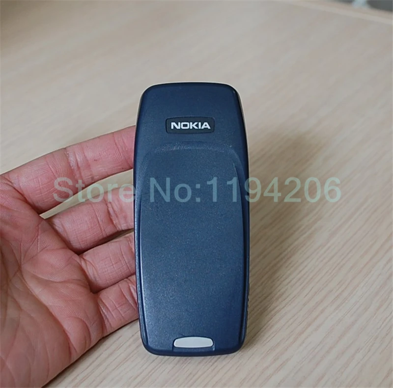 Разблокированный сотовый телефон Nokia 3310 2G GSM Поддержка русской и английской