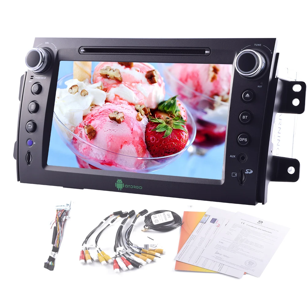 Android 4.4 Автомобильный DVD стерео GPS 8 &quotOBD2 ПК приложение 1080 P аудио-видео Сенсорный