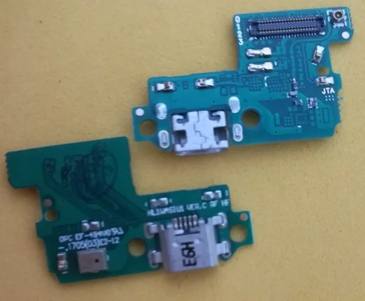 10 шт./лот Micro Dock разъем зарядное устройство Flex Для Huawei P10 Lite USB зарядный порт гибкий