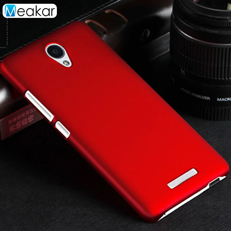 Матовый пластиковый чехол 5,5 для Xiaomi Redmi Note 2 Чехол для Xiaomi Redmi Note 2 Note2 Prime чехол-лента на заднюю панель - Цвет: red