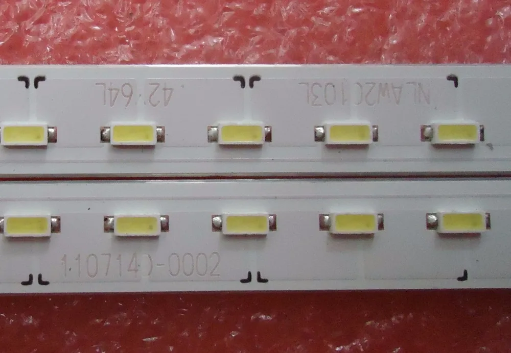 2 шт./лот NLAW20103L NLAW20103R 111116A 0354 11063C 0315 для LG 42F1 panasonic 42F102 LCD TV LED подсветка 1 шт. = 64LED 475