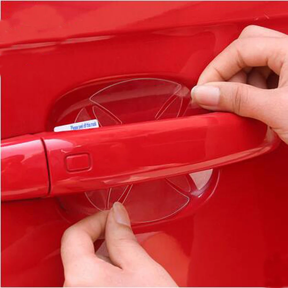 Car door handle Sticker Accessories Stickers for vw touran mitsubishi l200 passat renault megane 3 kia cerato | Автомобили и