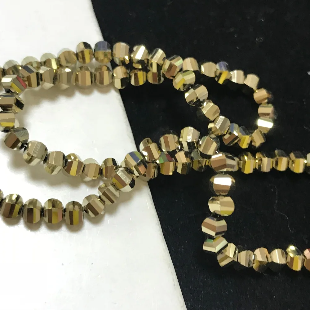 200pcs 4mm watermelon Bicone Austria Crystal beads Charm loose spacer Beads DIY Earrings necklace hadicraft bracelet jewelry | Дом и сад