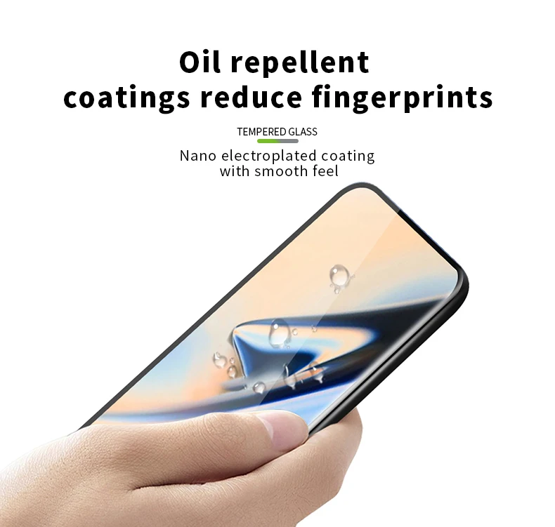 Для Oneplus 7 Pro закаленное стекло MOFI 3D изогнутый для Oneplus 7 Pro 7Pro защита экрана полное покрытие Защитная пленка для ЖК-экрана