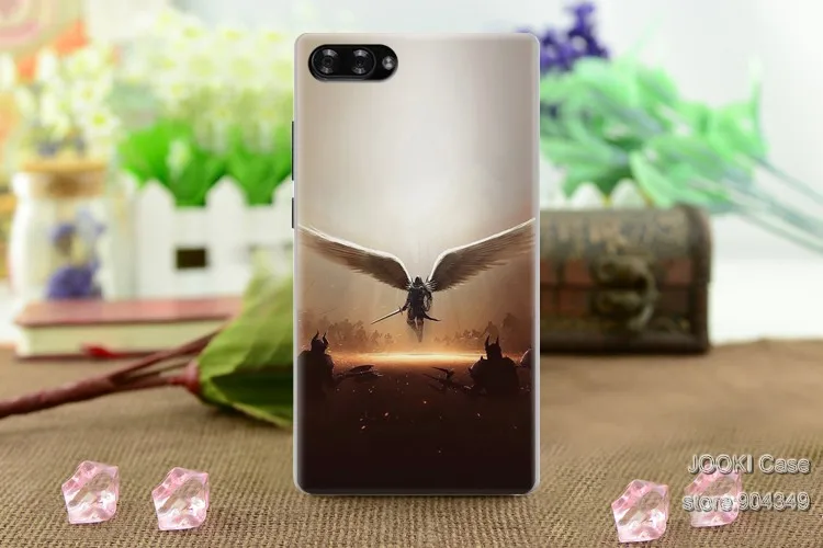 JOOKI чехол Bluboo S1 чехол пластиковый защитный чехол s для Fundas Bluboo S1 Чехлы Прозрачная Тонкая задняя крышка милый розовый узор