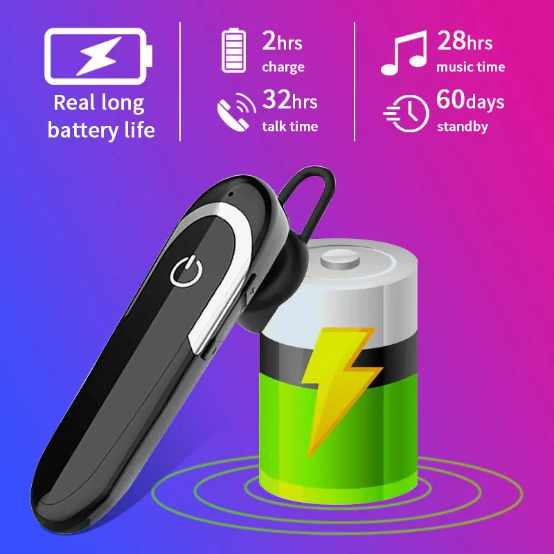 Наушники для Xiao mi Bluetooth наушники ушные крючки бизнес Беспроводные наушники с микрофоном гарнитура для redmi note 7 mi 9t