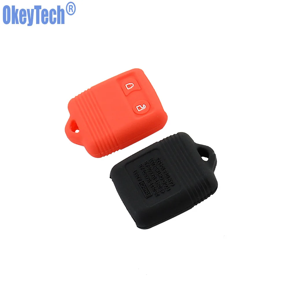 Силиконовая крышка OkeyTech для Ford Freestye F150 F250 E150 Ranger Explorer Econoline Lincoln Mercury Remote 2 BTN|fob