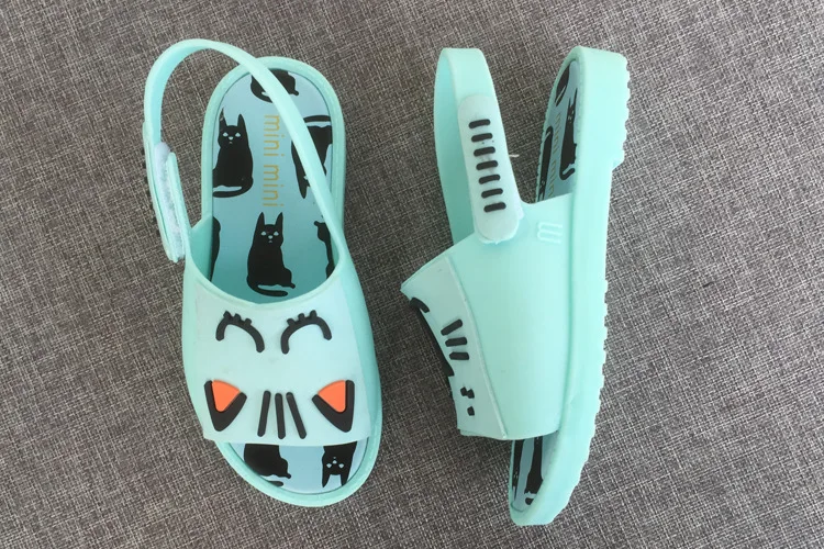 Детская летняя мини прозрачная обувь для маленьких девочек и мальчиков с