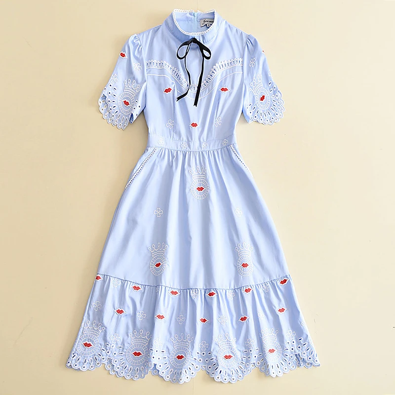 Миланское подиумное платье высокого качества весна лето 2020 новые женские модные