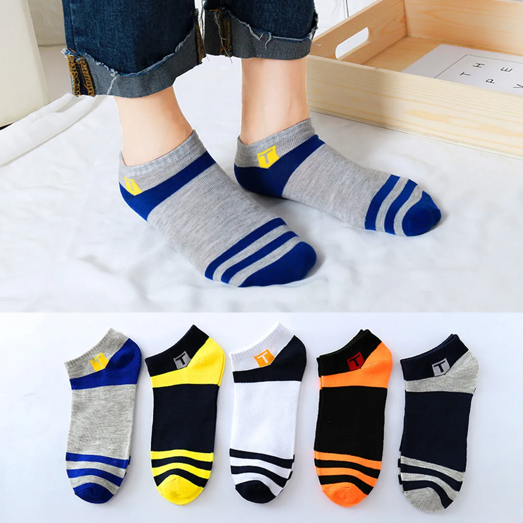 Новинка 2019 года женские спортивные носки со смайликами и невидимыми цветами с