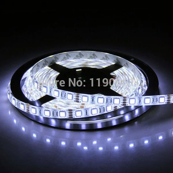 Гибкая СВЕТОДИОДНАЯ лента SMD 5050 5 м 60 светодиодов/м для внутреннего и наружного