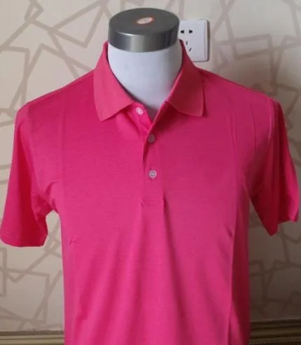 12 color Hot selling mens brand short sleeve Breathable quick dry wrinkle t shirt golf sport Running outdoors | Мужская одежда