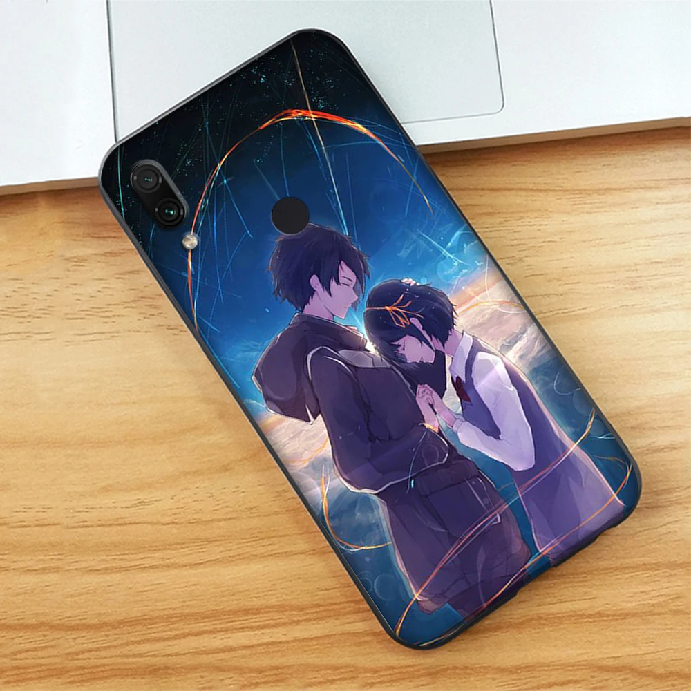 10 Аниме ваш Kimi no Na wa мягкий чехол для Xiaomi Redmi Note 7 4 4X6 Pro 5 Plus 5A 6A Go S2 - Цвет: 10