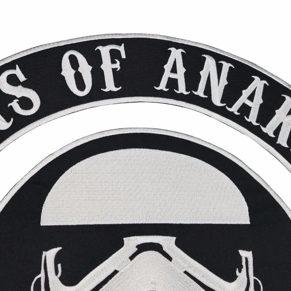 Патч с вышивкой Sons of Anakin джедаев Пришивание утюгом на мотоциклетной куртке