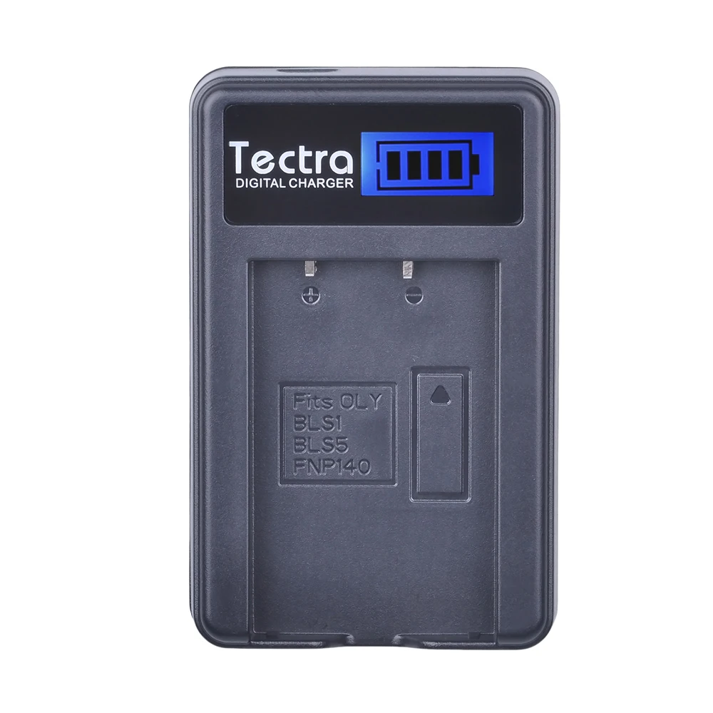Tectra 3 шт. Φ PS BLS5 BLS50 литий ионная батарея + ЖК USB зарядное устройство для Olympus|charger for
