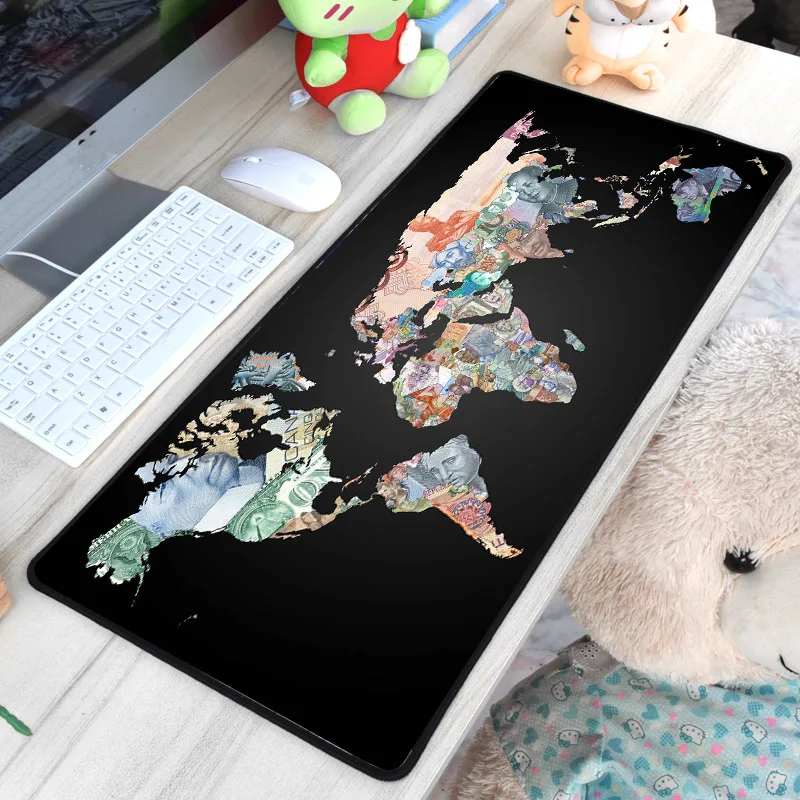 Mairuige So Cool Earth World Map Super Big Xxl Large Rubber Pc Computer Game Gaming Mouse Pad Creative Pattern Diy Keyboard Mat |