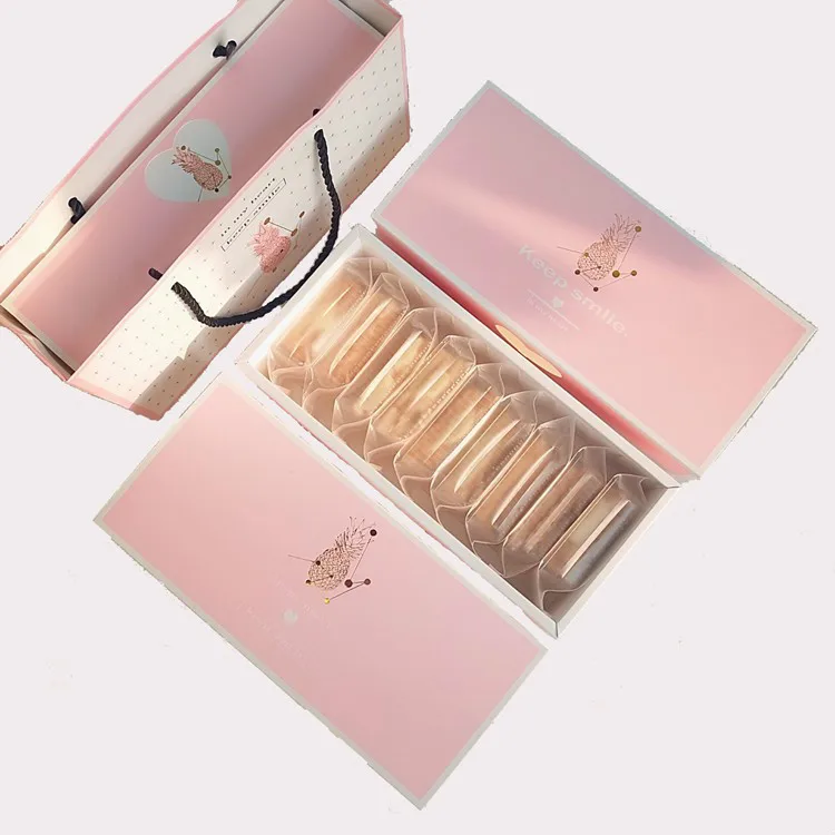 Новая креативная лента розовая горячая золотая ананас коробка для торта конфета