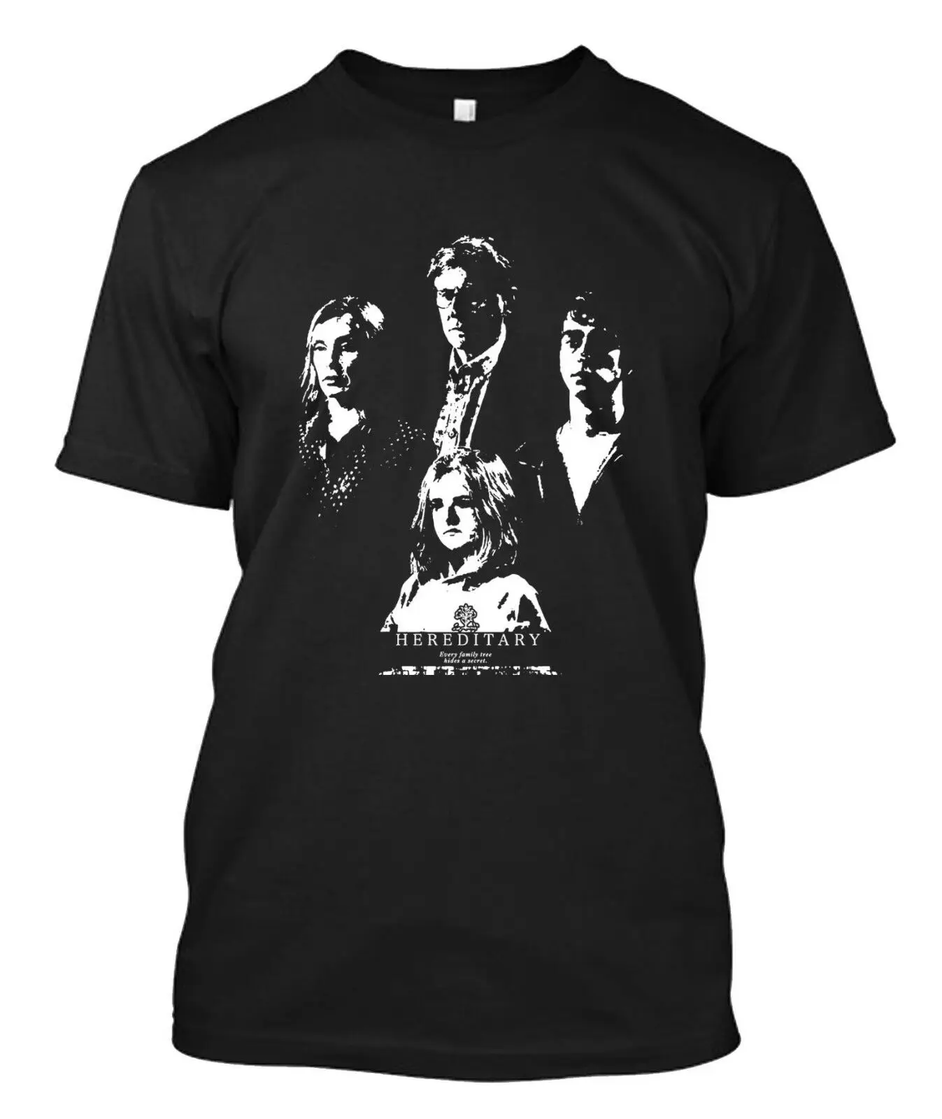 Hereditary Evil runs in the family-Custom футболка дешевые оптовые футболки 100% хлопок для мужчин с