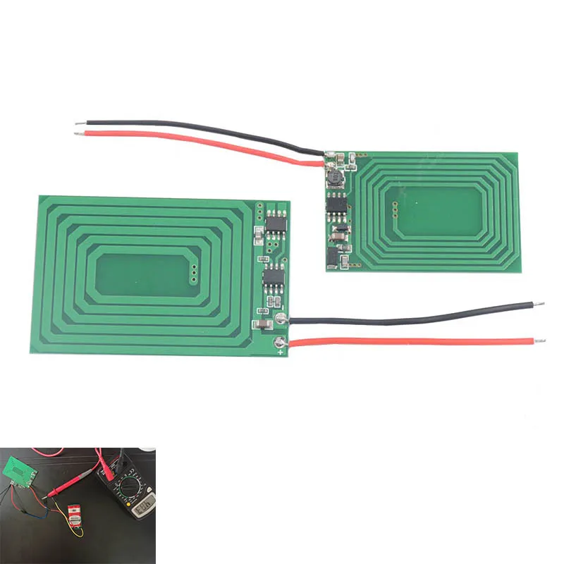 Ультра-тонкий PCB беспроводной зарядный модуль беспроводной модуль питания для DIY электронных экспериментов