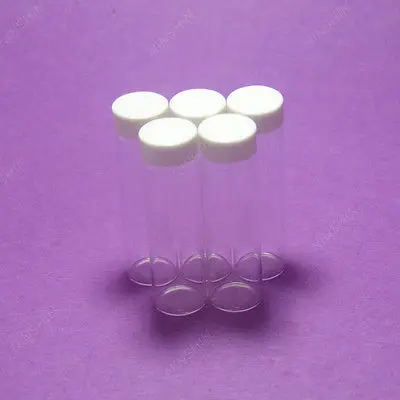 40 мл Прозрачный реагент бутылка образец пенициллин флакон с PP винтовой крышкой 5