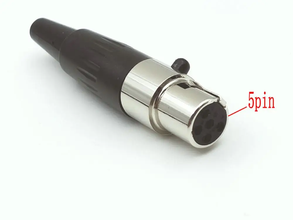 10 шт. разъем для микрофона Mini XLR Female 3pin 4pin 5pin 6pin|Соединители| |