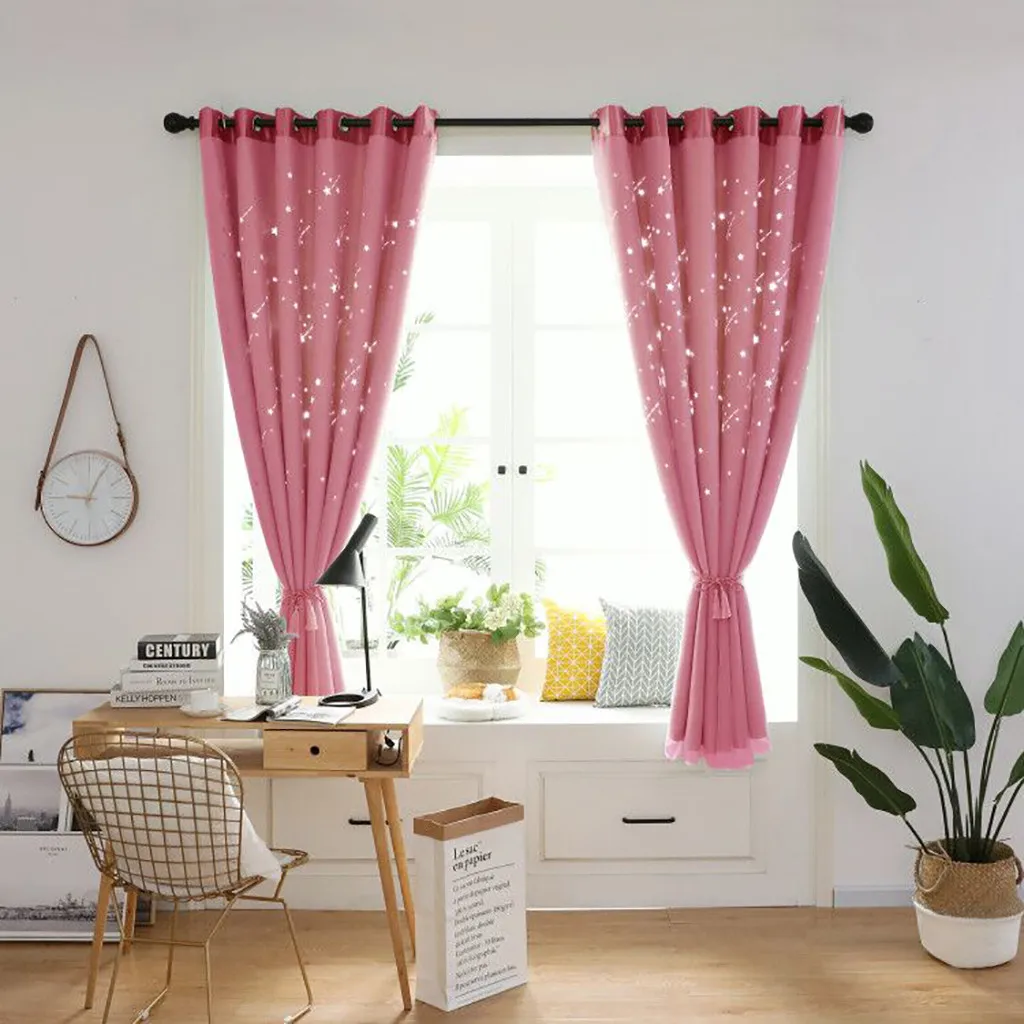 1 шт. Оконные Занавески для двери занавески прозрачные оконные детей гостиной