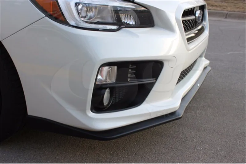 Углеродное волокно/стеклопластиковое стекло передняя губа подходит для- Impreza VAB VAF WRX STI VAQ S4 ST стиль передняя под спойлер