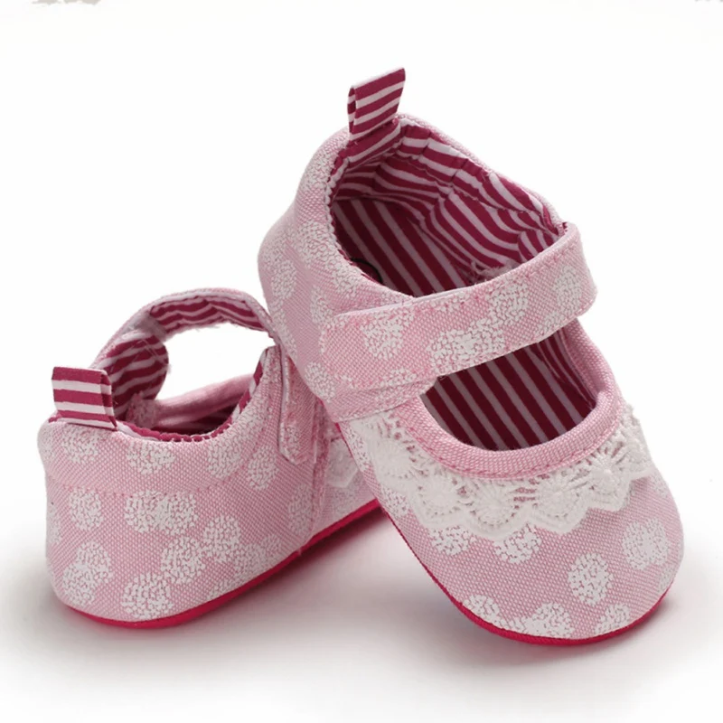 Zapatos de suela de goma para beb&eacute;, calzado antideslizante para reci&eacute;n nacido, primeros pasos, de algod&oacute;n, suela suave, 2019-2