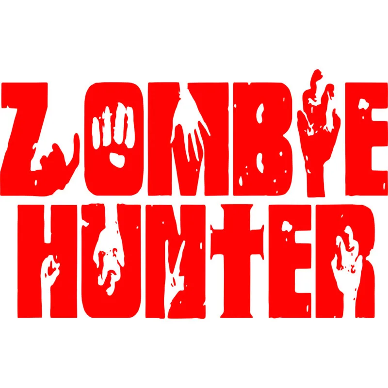 19 8 см * 12 7 зомби Охотник убийца монстра Ходячие мертвецы модная Виниловая