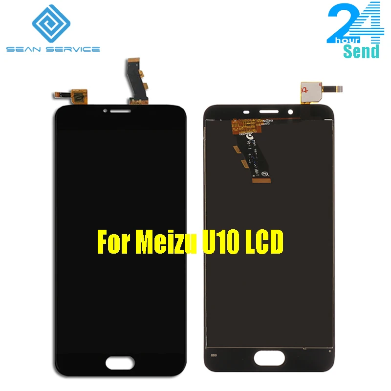 5 0 дюймов для Meizu U10 ЖК дисплей с кодирующий преобразователь сенсорного экрана в