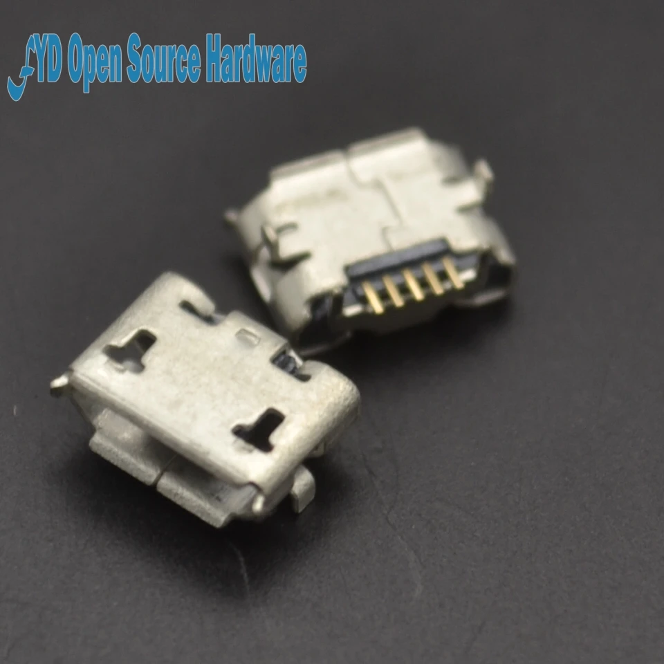 (DIP) Медная розетка MicroUSB MK5P микрофон 5P MINIUSB Micro 5PIN 10 шт./лот | Электронные компоненты