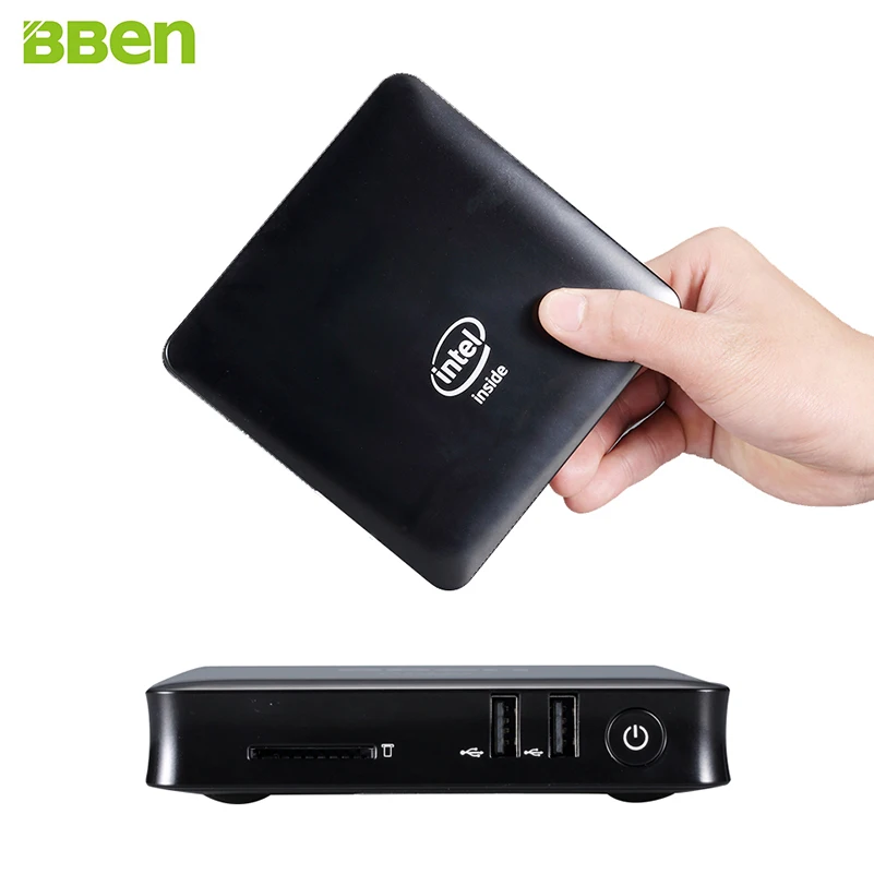 Мини ПК BBEN MN11 на Windows 10 процессор Intel Z8350 четыре ядра 2 ГБ 4 Гб ОЗУ USB3.0 USB2.0 Wi Fi BT