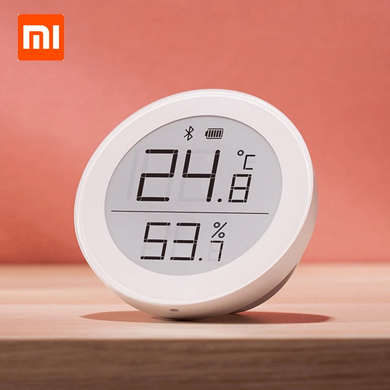Цифровой bluetooth термометр Xiaomi ClearGrass гигрометр 0 ~ 50 электронный чернильный экран 30