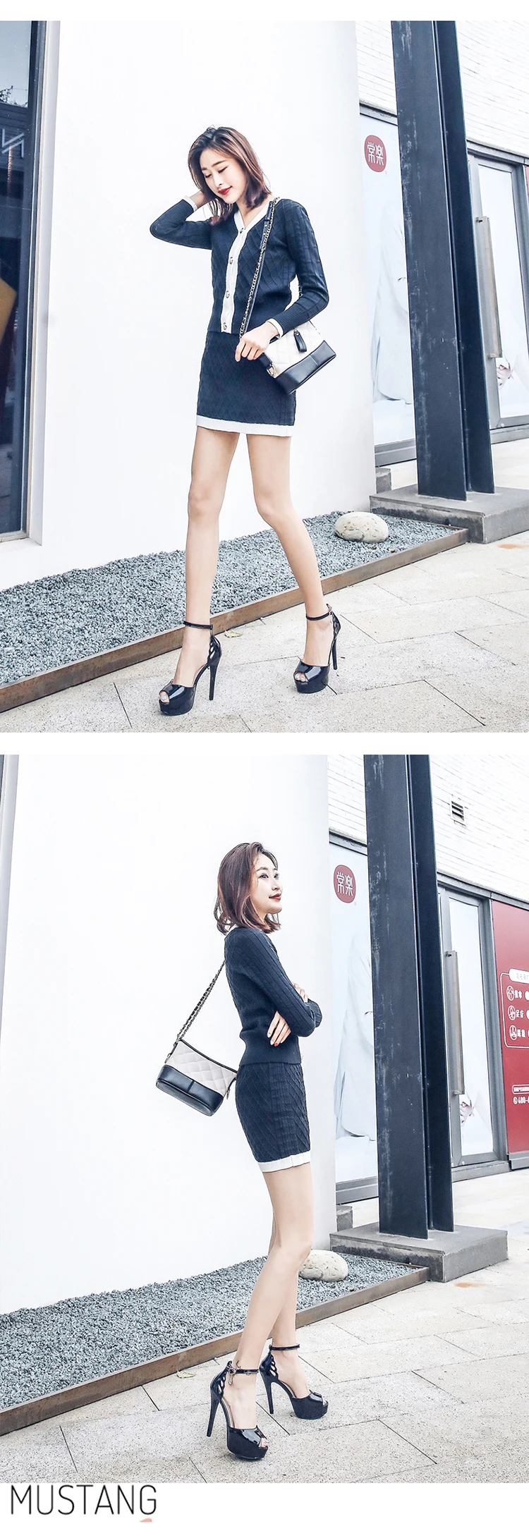 LEOPARD LAND 12Cm Fish Waterproof Table Hollow Fine Heel Lacquer High Heel Sandals Summer Fish Toe Platform Sandals JXQ-6688-2