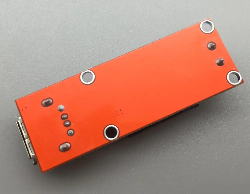 10 шт. 5 В выходной USB-преобразователь постоянного тока 7-24 в 3 А понижающий модуль